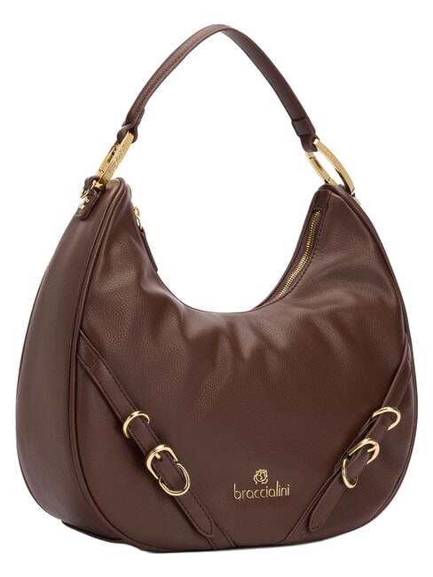 GISELLE M Borsa a spalla, con tracolla marrone - Borse Donna
