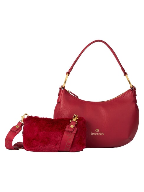 BETH M Borsa a spalla, con tracolla rosso - Borse Donna