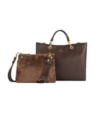 BRACCIALINI BETH L Borsa a mano con doppio manico marrone - Borse Donna - 3