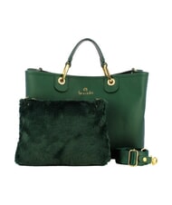 BRACCIALINI BETH L Borsa a mano con doppio manico verde - Borse Donna - 3
