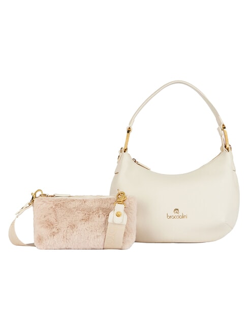 BETH M Borsa a spalla, con tracolla beige - Borse Donna