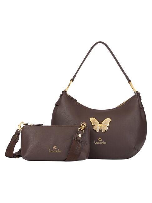 BETH JEWELS L Borsa a spalla, con tracolla marrone - Borse Donna