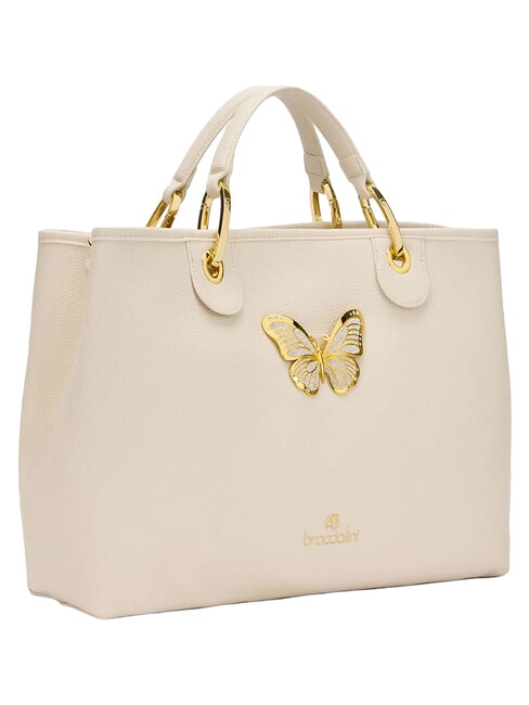 BETH JEWELS L Borsa a mano doppio manico, con tracolla beige - Borse Donna