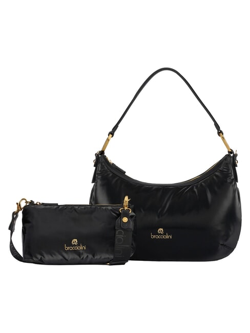 BETH PUFFY L Borsa a spalla, con tracolla nero - Borse Donna