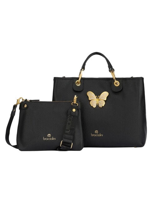 BETH JEWELS L Borsa a mano doppio manico, con tracolla nero - Borse Donna