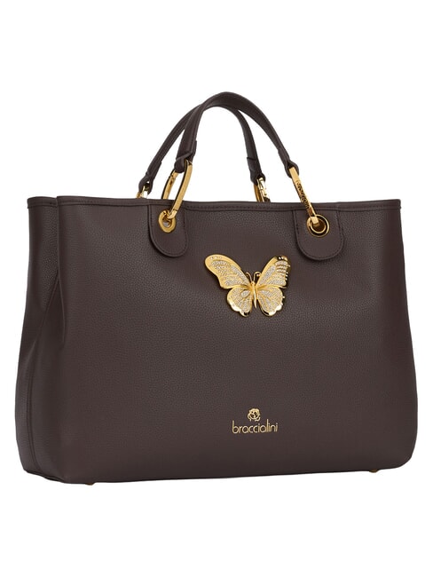 BETH JEWELS L Borsa a mano doppio manico, con tracolla marrone - Borse Donna