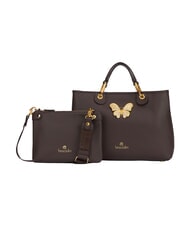 BRACCIALINI BETH JEWELS L Borsa a mano doppio manico, con tracolla marrone - Borse Donna - 3