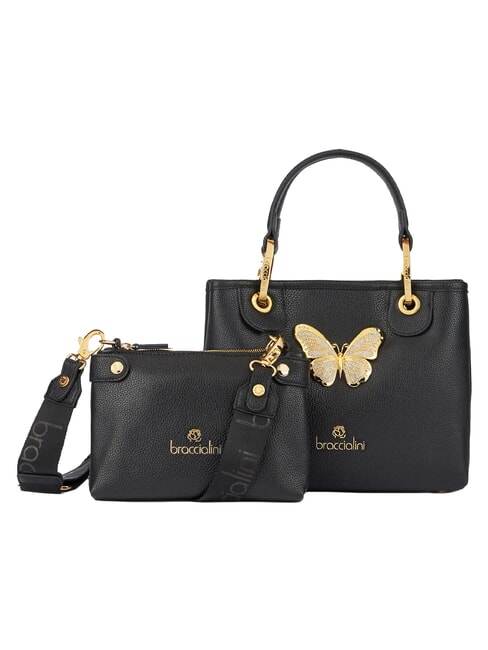 BETH JEWELS M Borsa a mano con doppio manico nero - Borse Donna