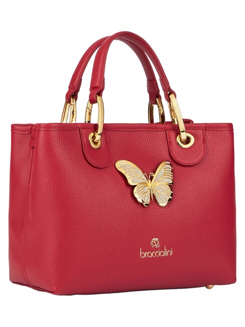 BETH JEWELS M Borsa a mano con doppio manico rosso - Borse Donna