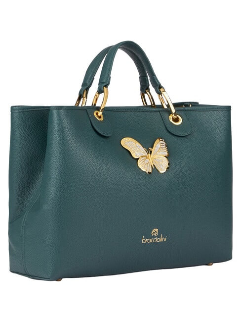 BETH JEWELS L Borsa a mano doppio manico, con tracolla verde - Borse Donna