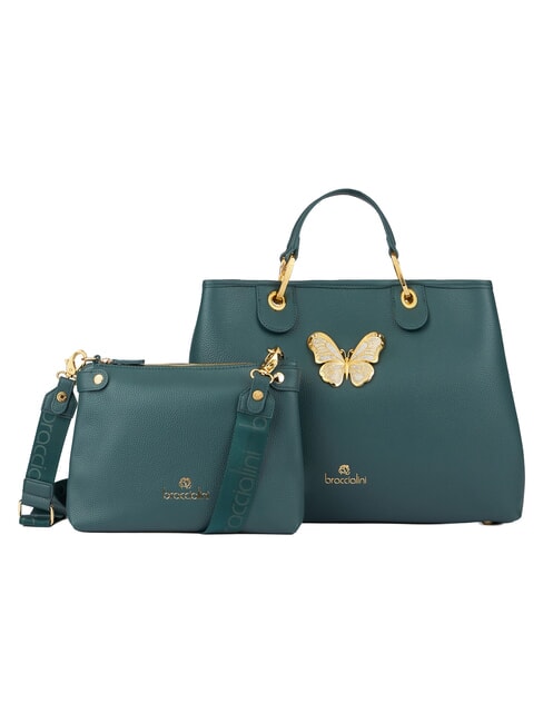 BETH JEWELS L Borsa a mano doppio manico, con tracolla verde - Borse Donna