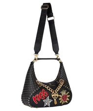 BRACCIALINI ROCK M Borsa a spalla, con tracolla nero - Borse Donna - 2
