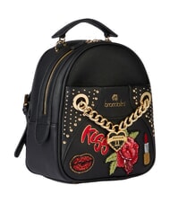 BRACCIALINI ROCK Zaino con patch realizzati a ricamo - Borse Donna