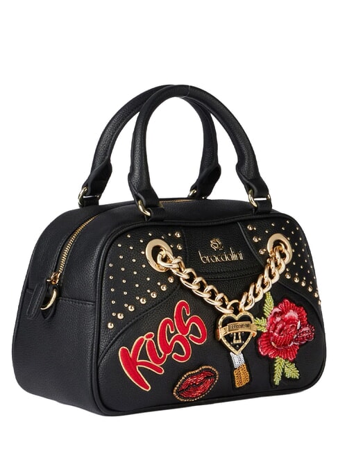 ROCK M Borsa bauletto a mano, con tracolla nero - Borse Donna