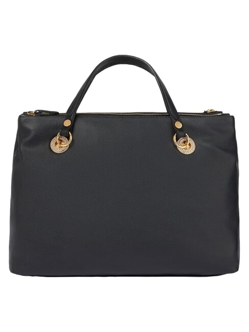 NORA Borsa a mano in pelle con tracolla nero - Borse Donna
