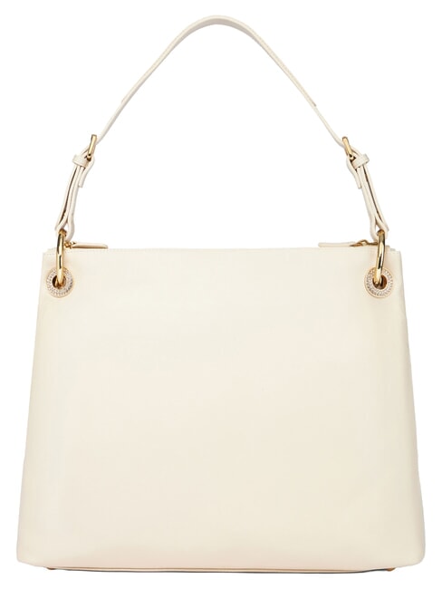 NORA L Borsa a spalla, in pelle beige - Borse Donna