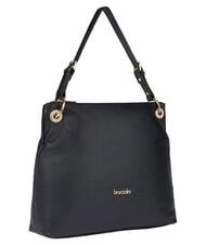 BRACCIALINI NORA L Borsa a spalla, in pelle nero - Borse Donna - 2