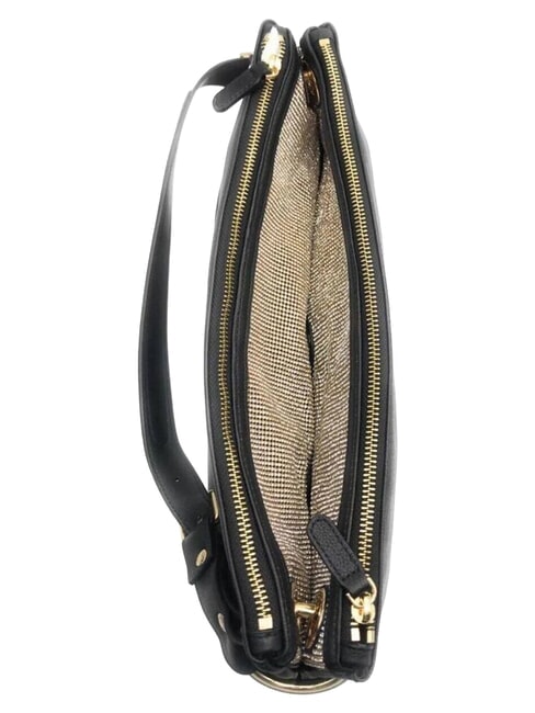 NORA L Borsa a spalla, in pelle nero - Borse Donna