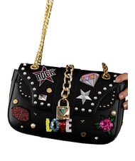 BRACCIALINI ROCK S Borsa a tracolla nero - Borse Donna - 3