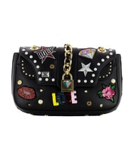 BRACCIALINI ROCK S Borsa a tracolla nero - Borse Donna - 6