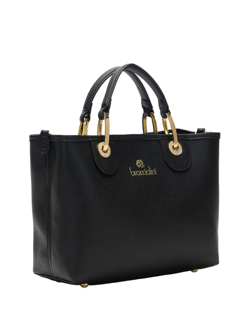BETH M Borsa a mano con doppio manico nero - Borse Donna