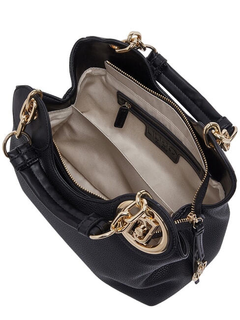 FAIZA Borsa a mano, con tracolla nero/brass gold - Borse Donna