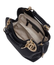 LIUJO FAIZA Borsa a mano, con tracolla nero/brass gold - Borse Donna - 6