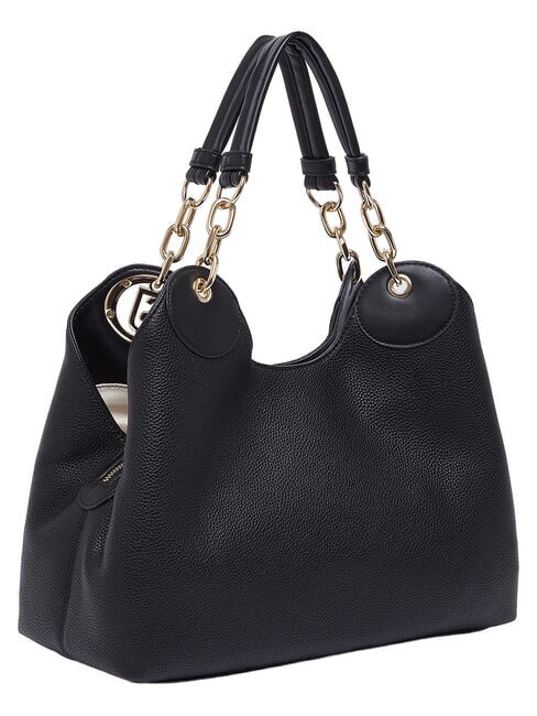 FAIZA Borsa a mano, con tracolla nero/steel - Borse Donna