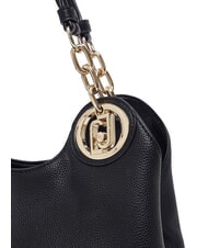 LIUJO FAIZA Borsa a mano, con tracolla nero/steel - Borse Donna - 4