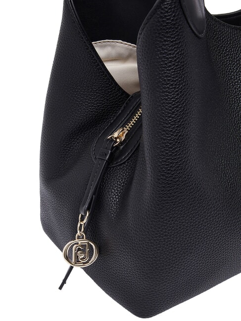 FAIZA Borsa a mano, con tracolla nero/steel - Borse Donna