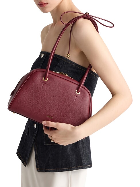 POPPY Borsa a spalla, in pelle red apple - Borse Donna