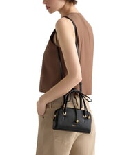 FURLA POPPY Borsa mini a mano, con tracolla Nero - Borse Donna - 2