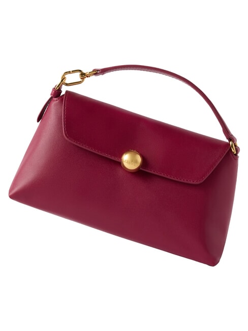 SFERA SOFT Borsa a mano in pelle, con tracolla rododendro - Borse Donna