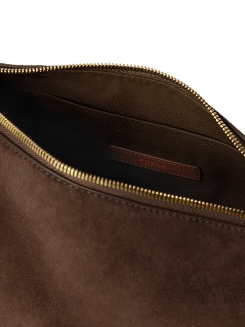 DEBBY Borsa a spalla, in pelle toni espresso - Borse Donna