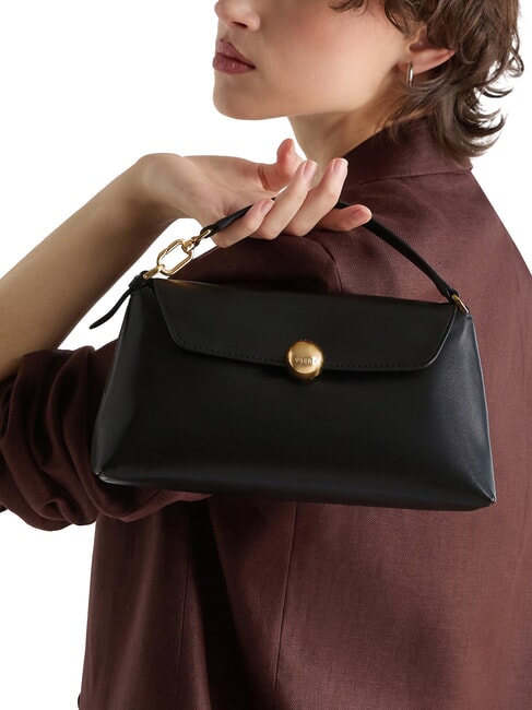 SFERA SOFT Borsa a mano in pelle, con tracolla Nero - Borse Donna