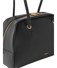 FURLA POPPY Borsa a spalla, in pelle Nero - Borse Donna - 5