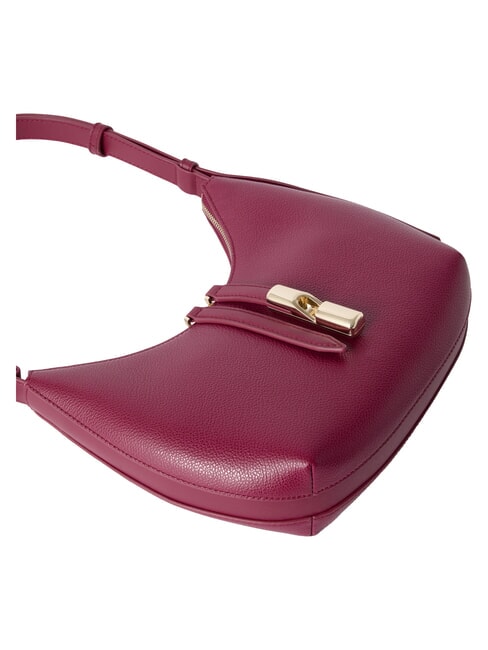 GOCCIA Borsa a spalla pelle martellata rododendro - Borse Donna