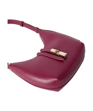 FURLA GOCCIA Borsa a spalla pelle martellata rododendro - Borse Donna - 5