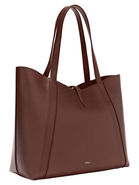 GOCCIA Borsa a spalla, in pelle cioccolato - Borse Donna