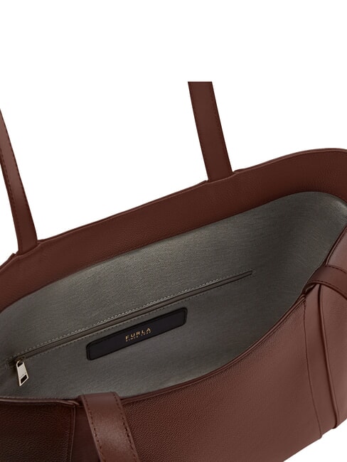 GOCCIA Borsa a spalla, in pelle cioccolato - Borse Donna