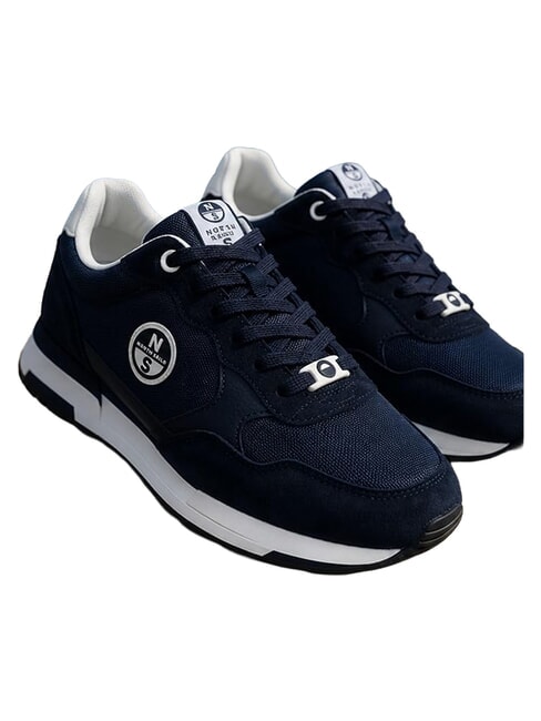 ROUTE Sneakers navy-white - Scarpe Uomo