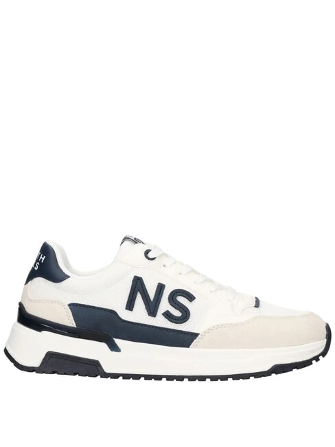 FEAT Sneakers white-navy - Scarpe Uomo