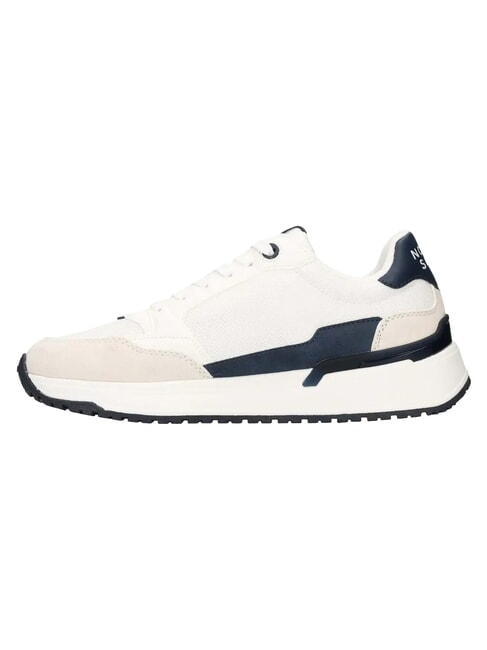 FEAT Sneakers white-navy - Scarpe Uomo