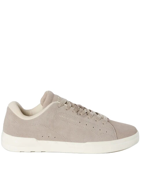 FENDER SUEDE Sneakers in pelle beige - Scarpe Uomo