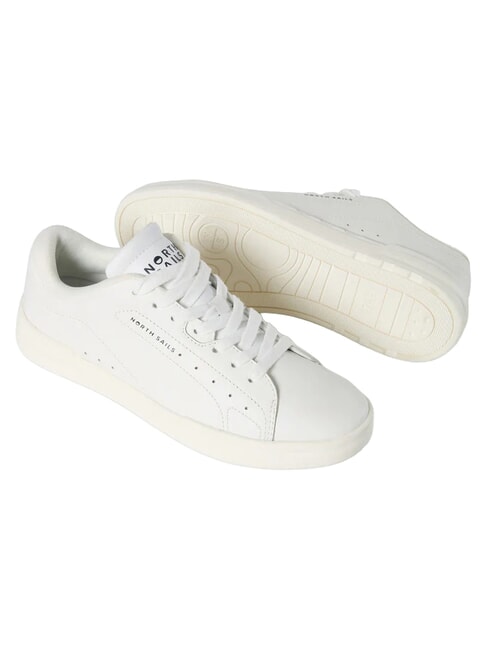 FENDER PLAIN Sneakers in pelle white - Scarpe Uomo