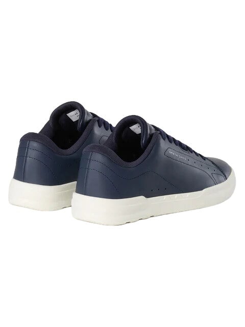 FENDER PLAIN Sneakers in pelle navy - Scarpe Uomo