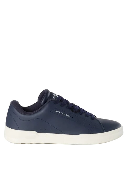 FENDER PLAIN Sneakers in pelle navy - Scarpe Uomo