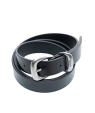 CALVIN KLEIN 2PIECE LOGO Cintura in pelle ck black / antique nickel - Cinture - 3