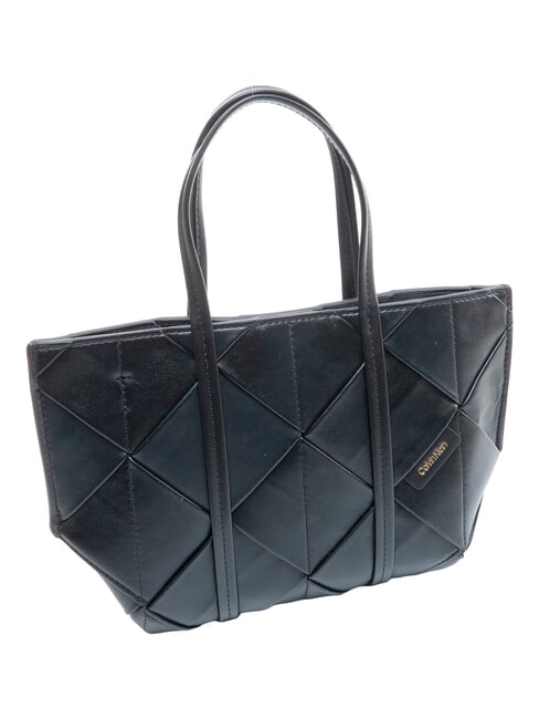 WOVEN Borsa shopping a mano, con tracolla na black - Borse Donna