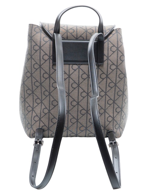 EMBLEM AOP Zaino con taschino interno lotus beige / black aop - Borse Donna